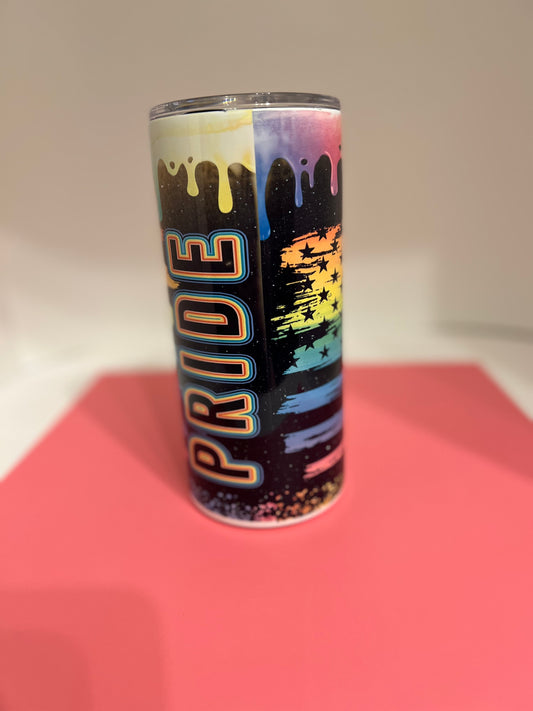 Pride Flag Tumbler