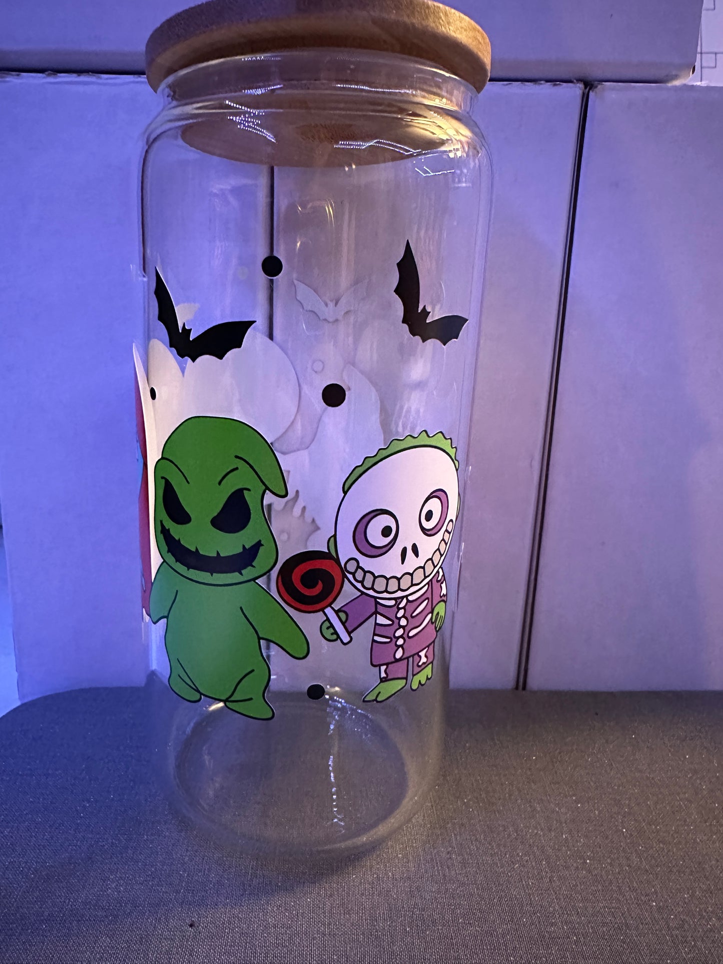 Jack Skellington and Friends Glass