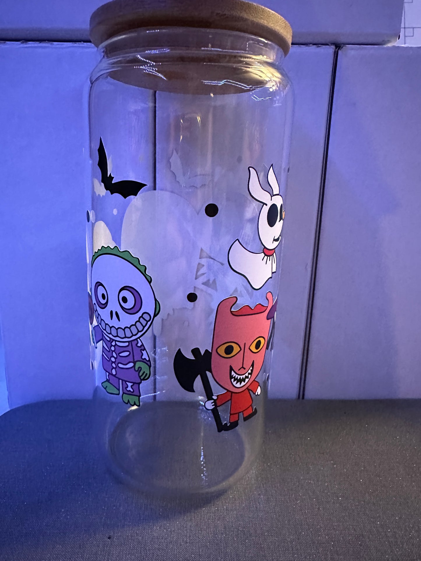 Jack Skellington and Friends Glass