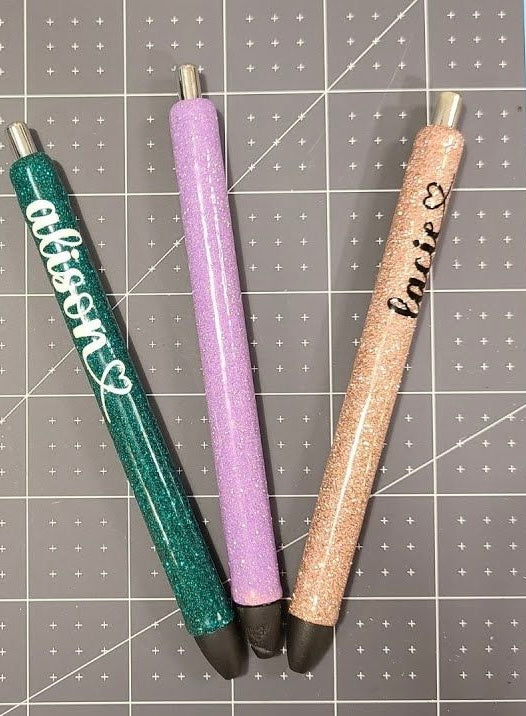 CUSTOM GLITTER PENS